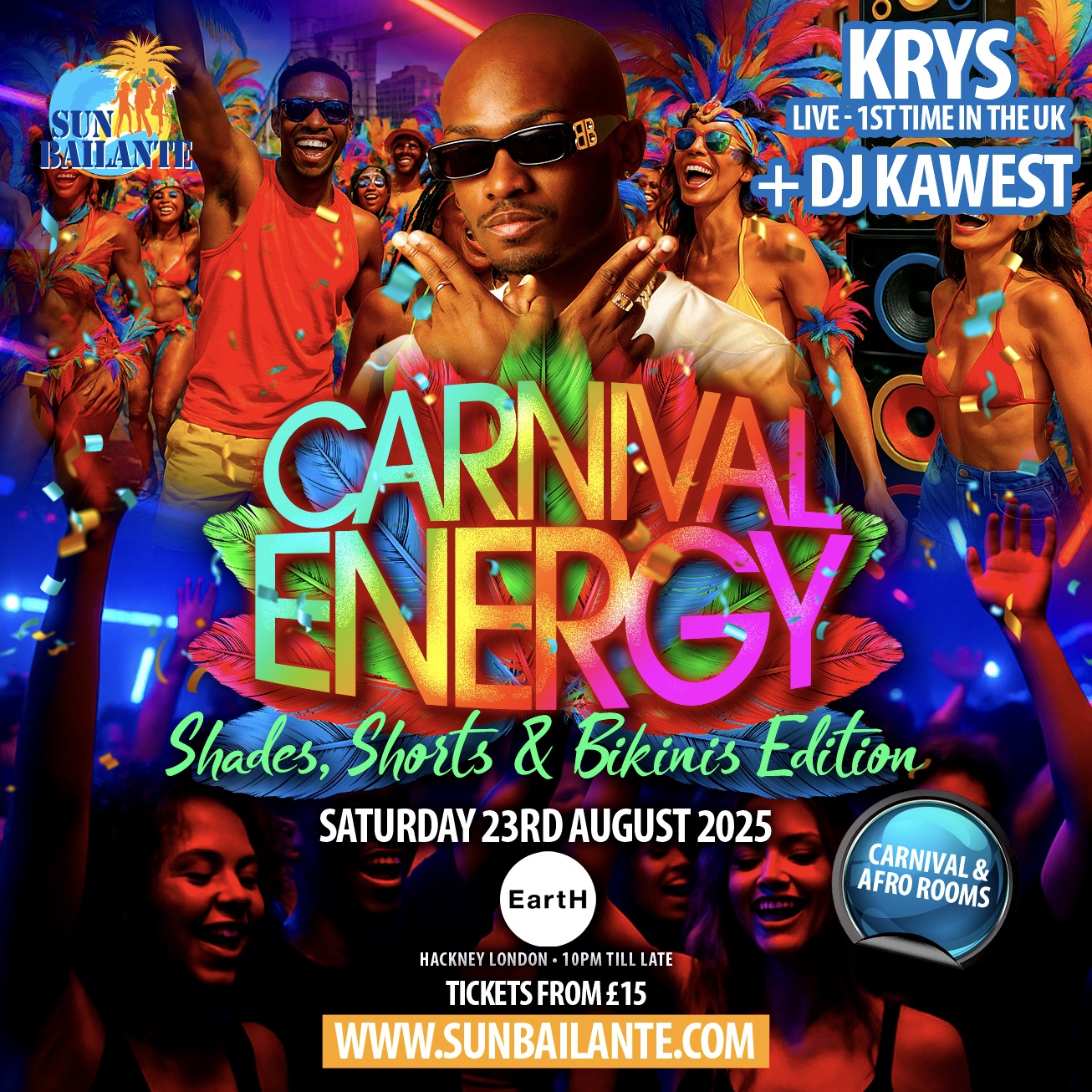 Notting Hill Carnival 2025, party, warmup, Party, Best, Top, Meilleur, London, Londres, Caribbean, African, Afro, Soca, Dancehall, Zouk, Bouyon, Shatta, Ragga, Afrobeats, Amapiano, Afrohouse, Dj Kawest, Carnival Energy, Krys, Godbless